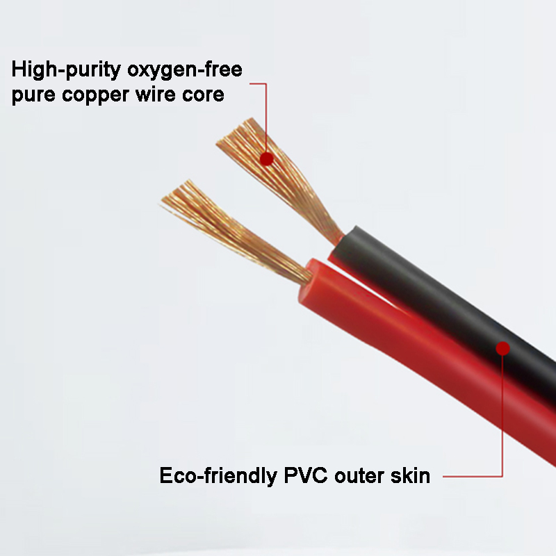 18AWG 2pin +- Power Wire Cable Copper Core For Single Color LED Strip Lighting 1meter by sale 18AWG 2pin +- Power Wire Cable Copper Core For Single Color LED Strip Lighting 1meter by sale